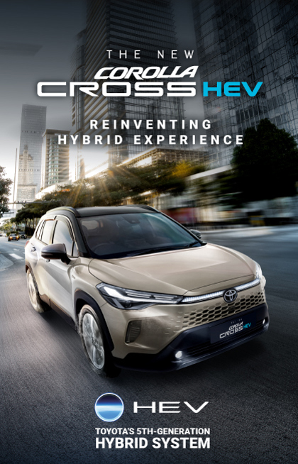 Corolla Cross HEV | Reinventing Hybrid Experience